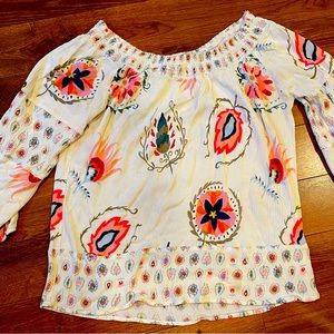 Uniquely Patterned Beautiful Blouse Like only Desigual Can Do!